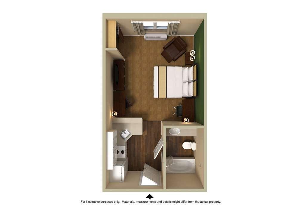 Extended Stay America Suites - Champaign - Urbana Habitación foto